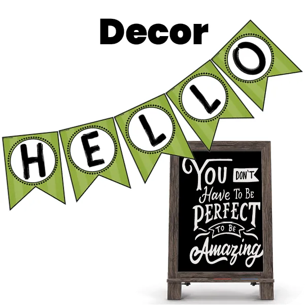 Classroom Decor